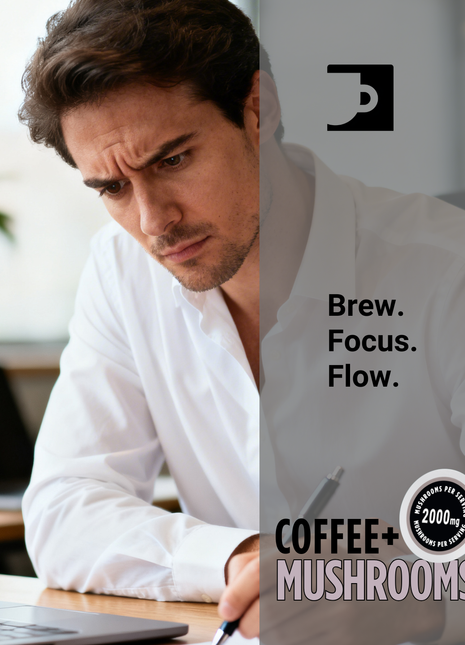 Organic Coffee + 2000mg Mushrooms