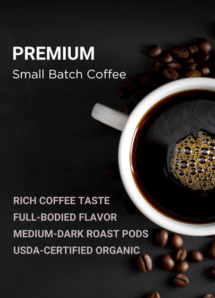 Organic Coffee + 2000mg Mushrooms